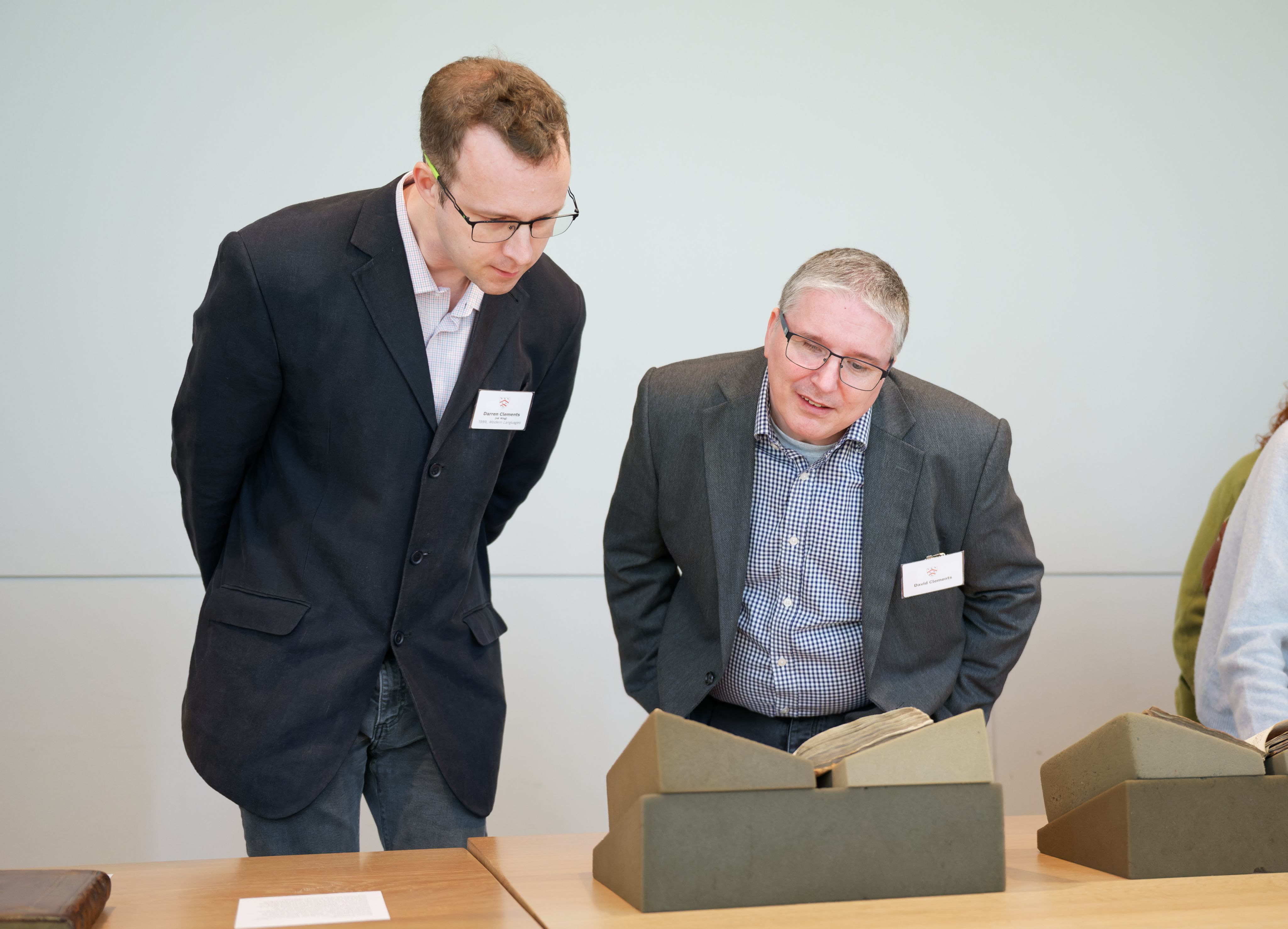 Studying the archive display