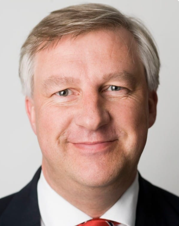 Bursar Mike Huggins smiling